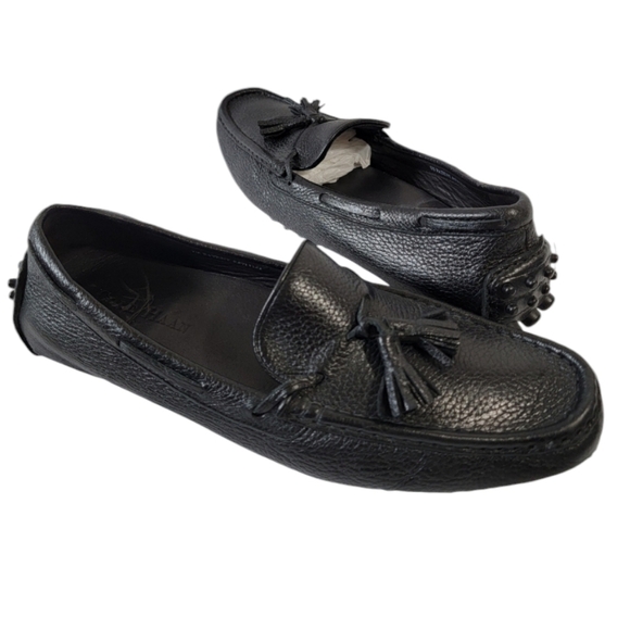 COLE HAAN x Nike Air Made in Italy Black Leather Driver Loafer Men\'s Size 9.5M main image 11